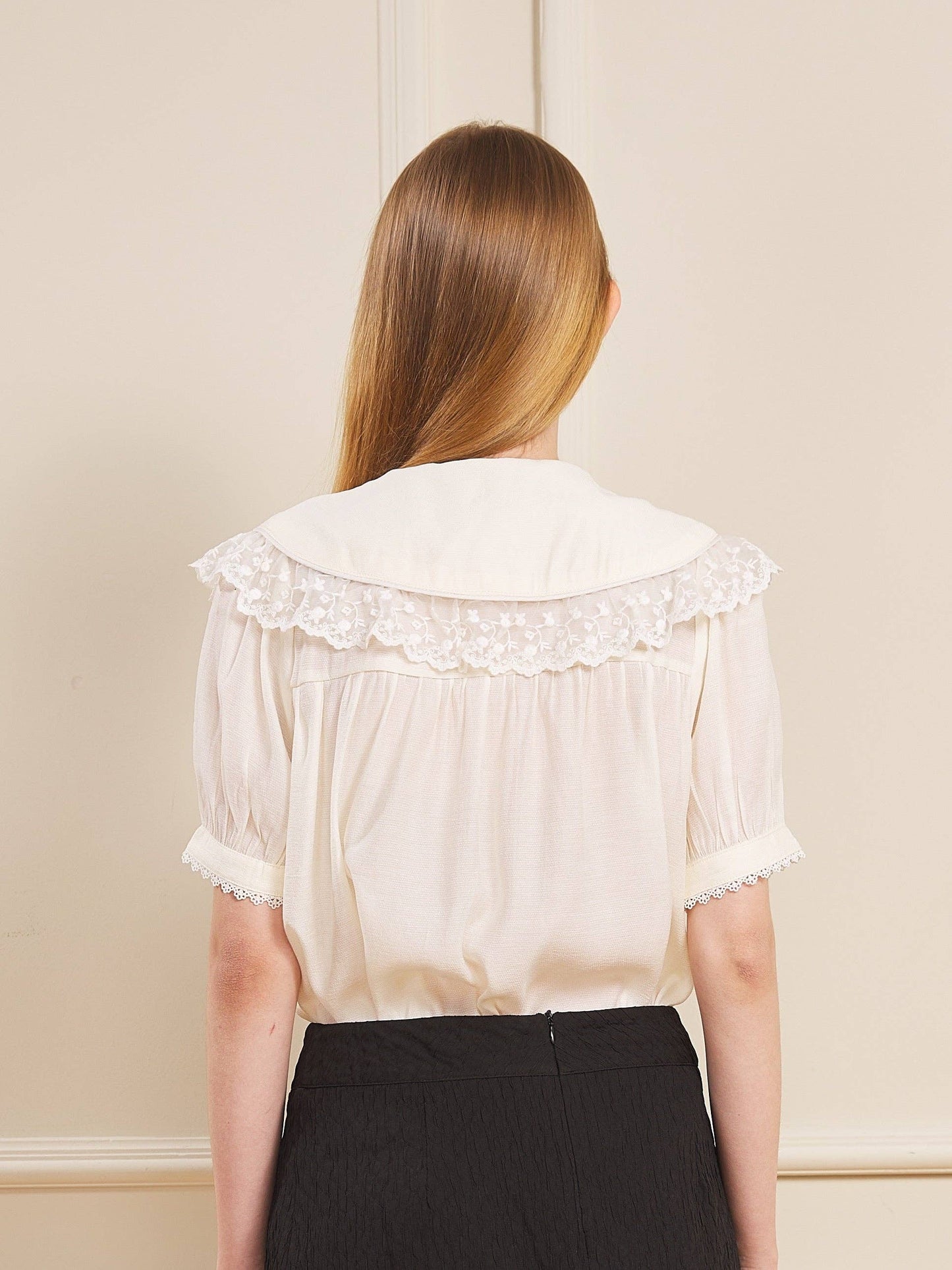 Vintage-Inspired Lace Blouse