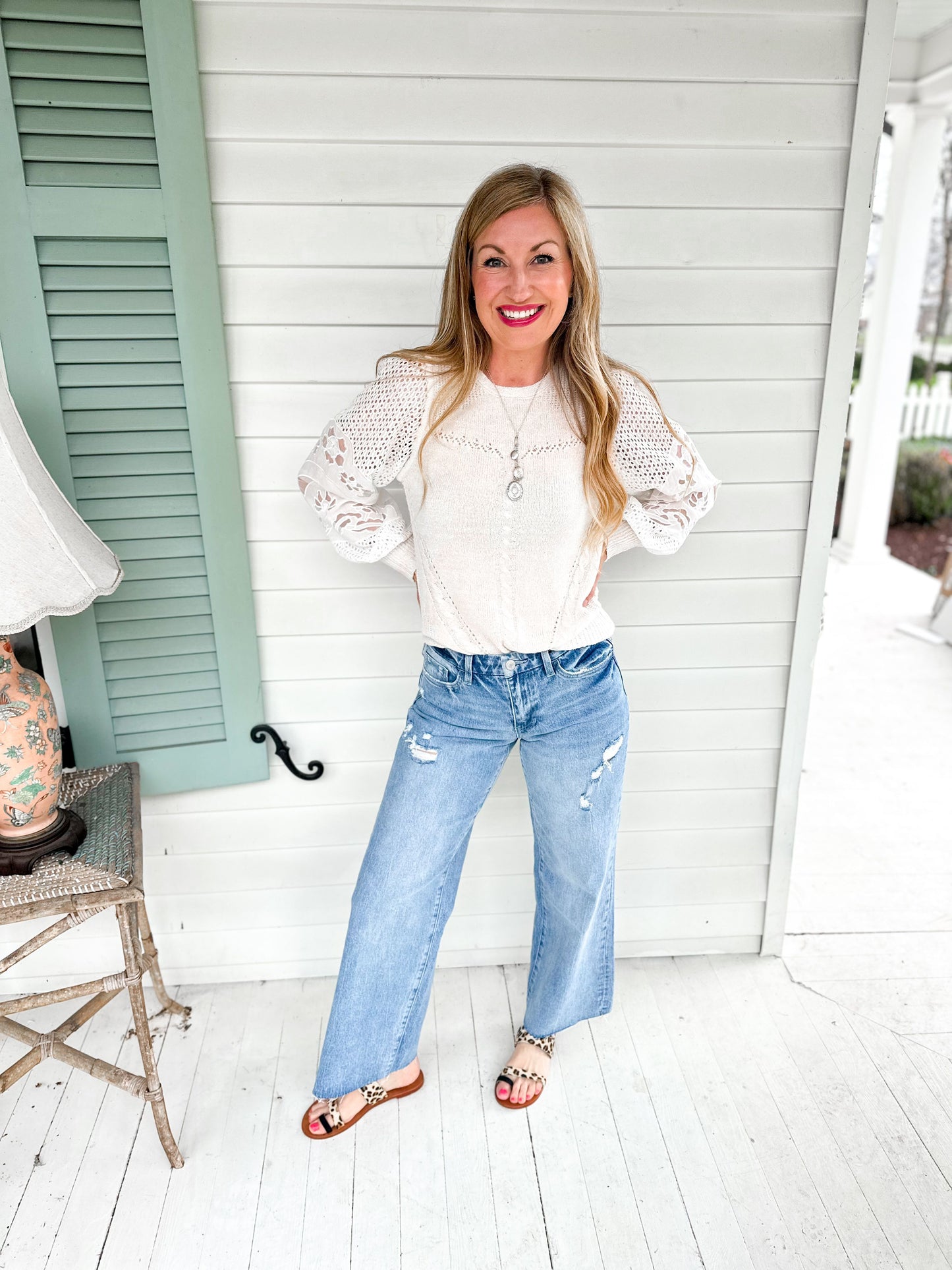 Olivia Wide Leg Jean