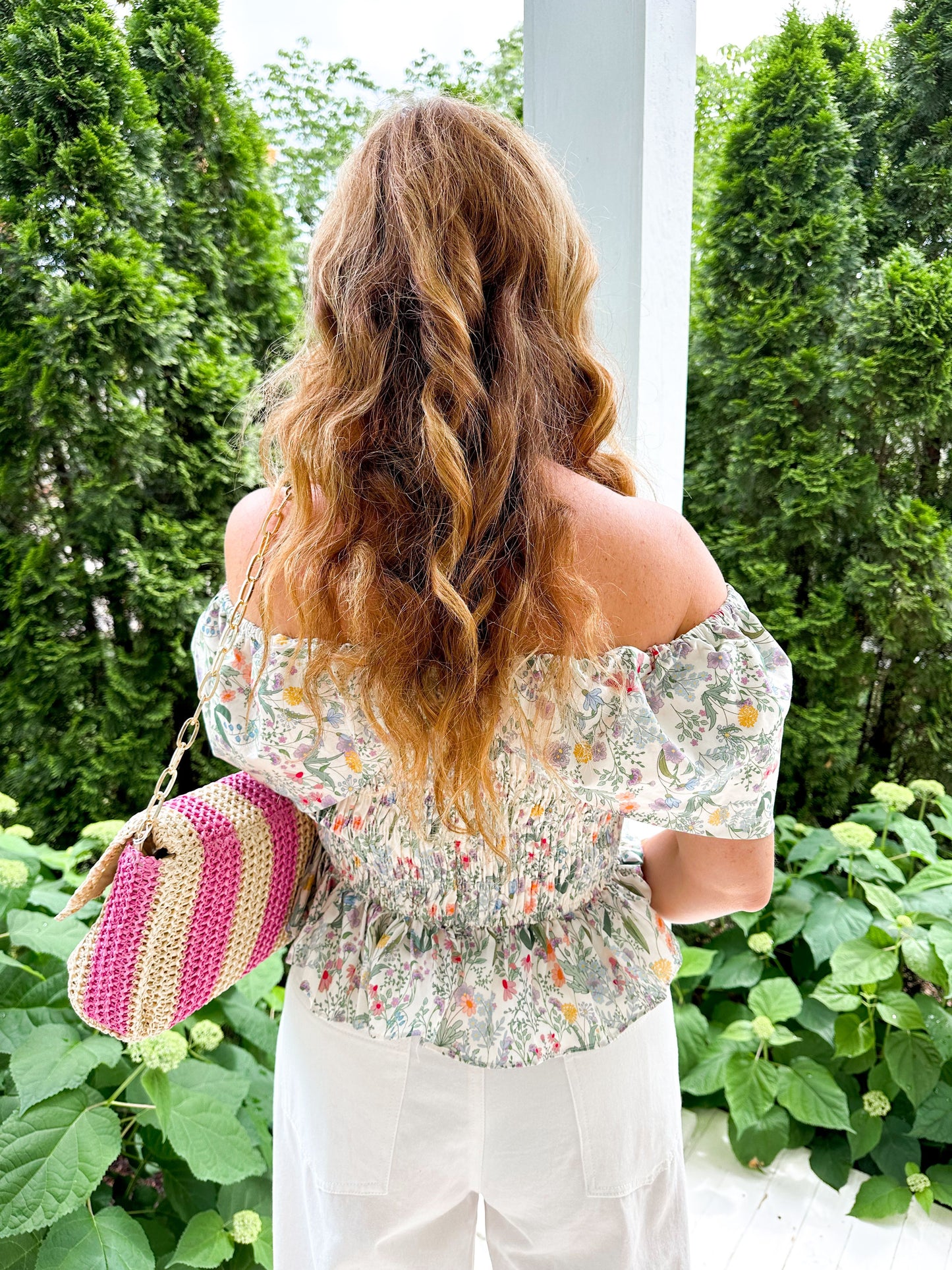 Floral Off Shoulder Top