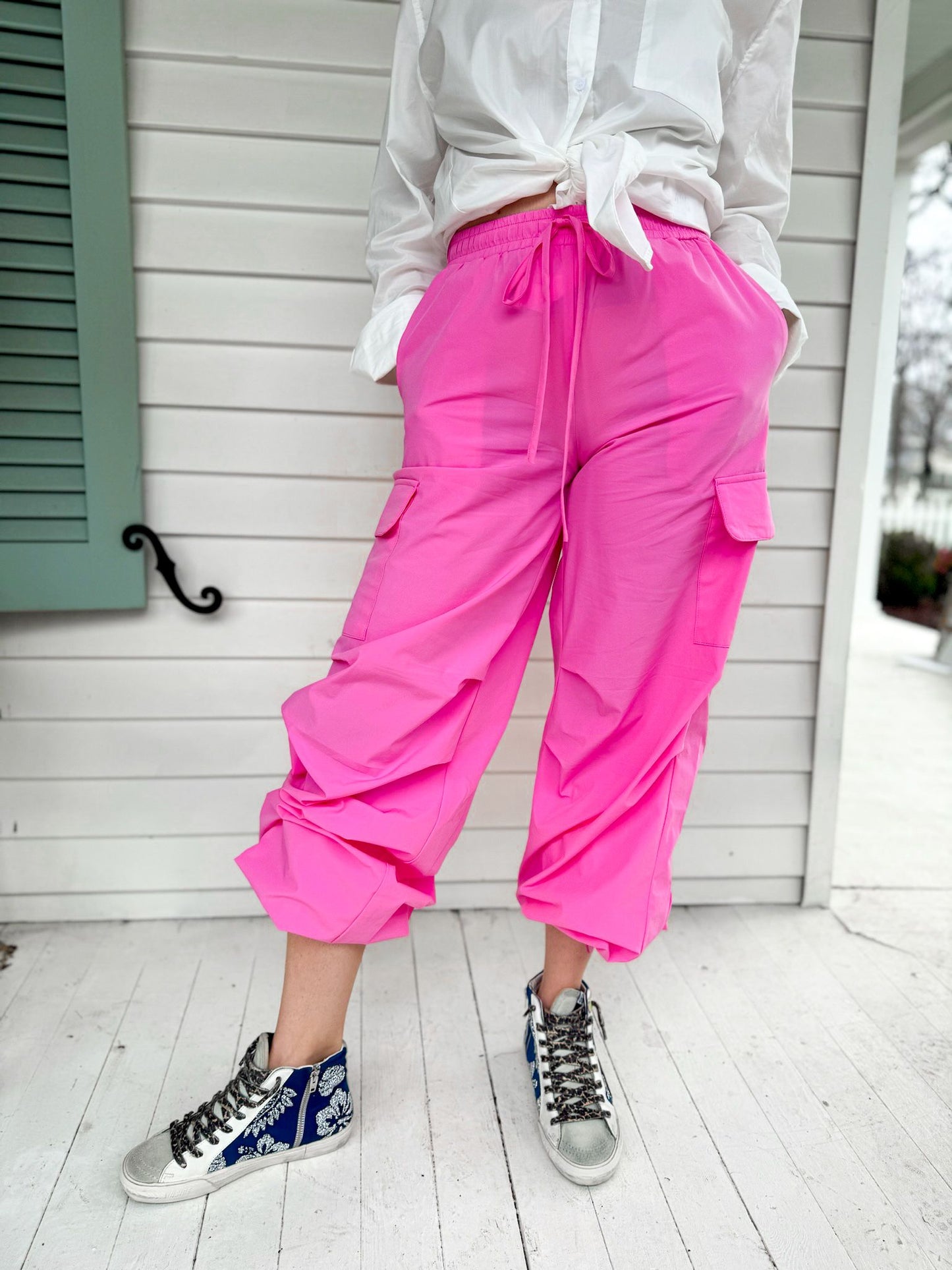 Jogger Pants with Side Pockets