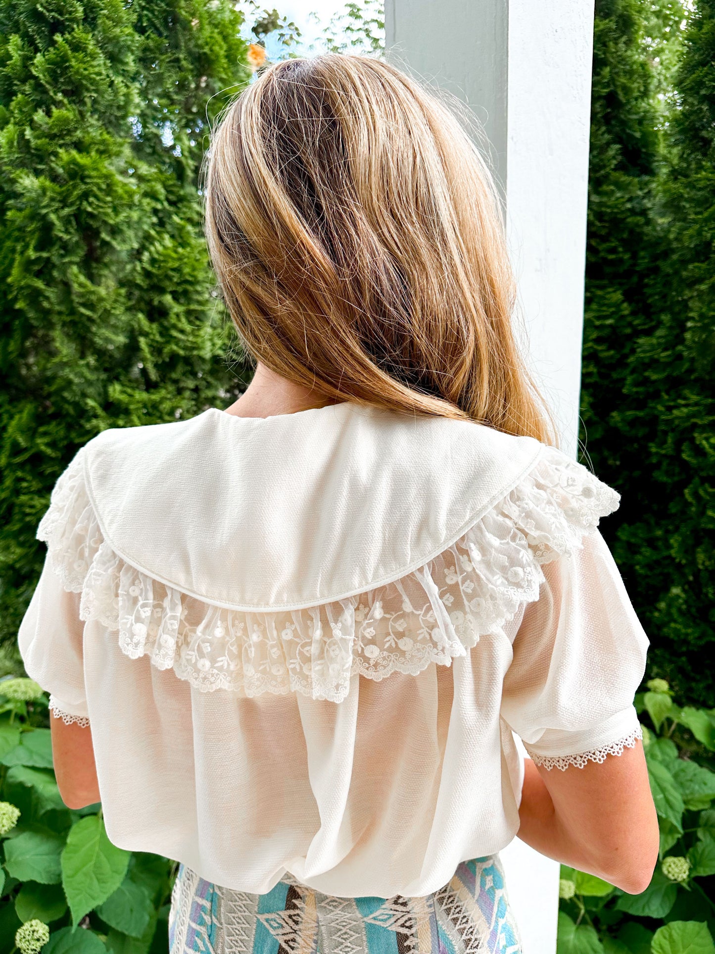 Vintage-Inspired Lace Blouse