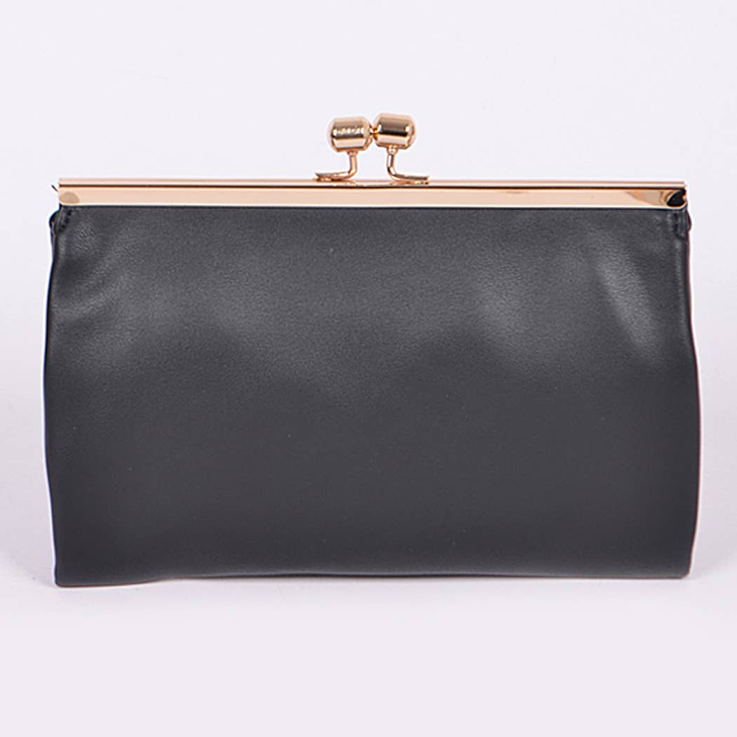 Gold Closure Clutch